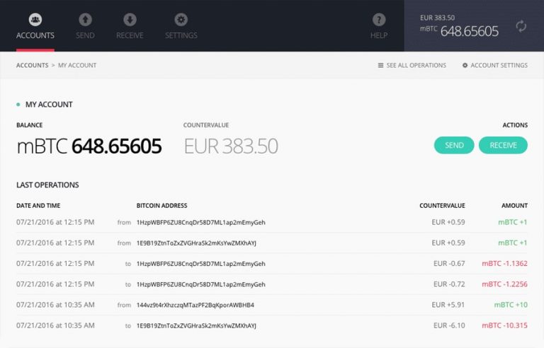 ledger-interface