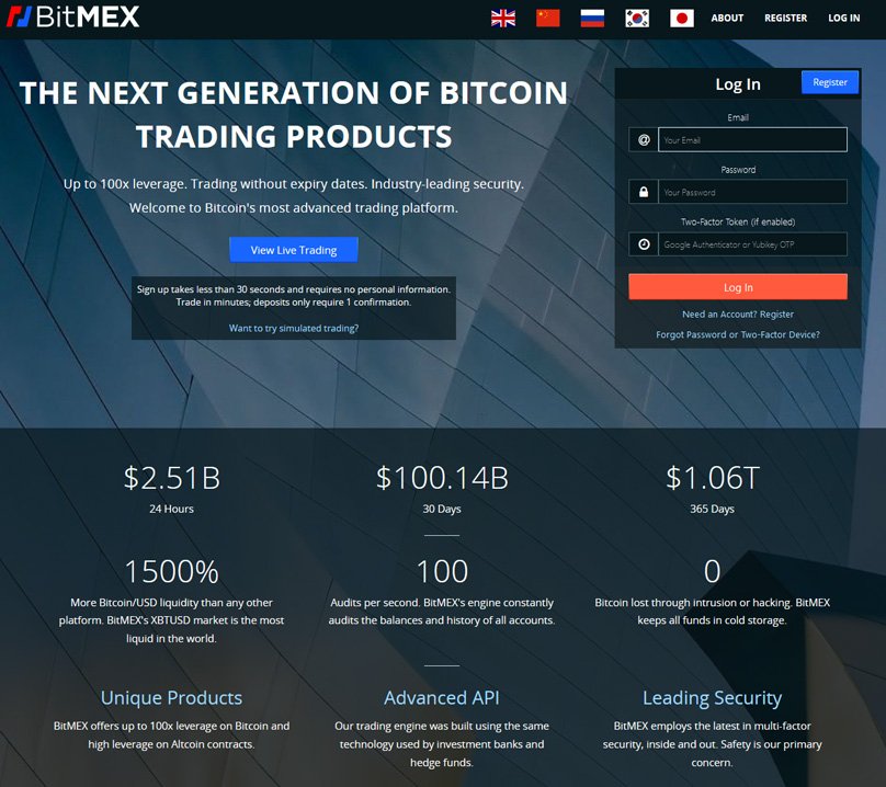 bitmex-website
