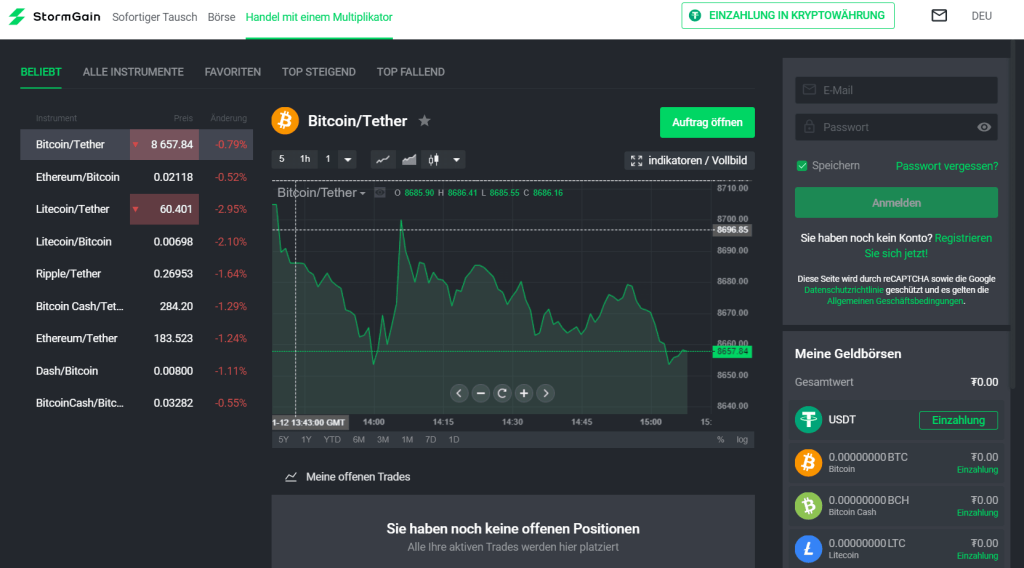 Stormgain-Trading