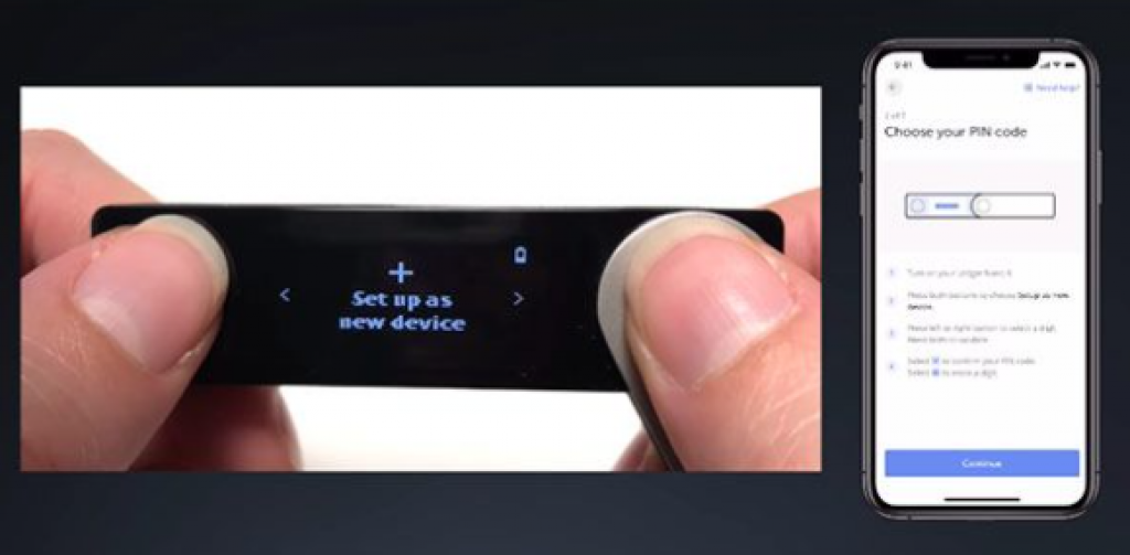 ledger nano x test - einrichten