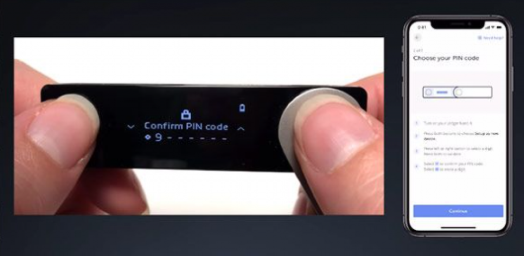 ledger nano x test - einrichten3