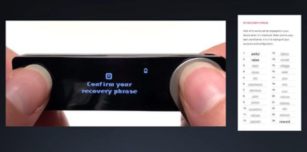 ledger nano x test - einrichten5