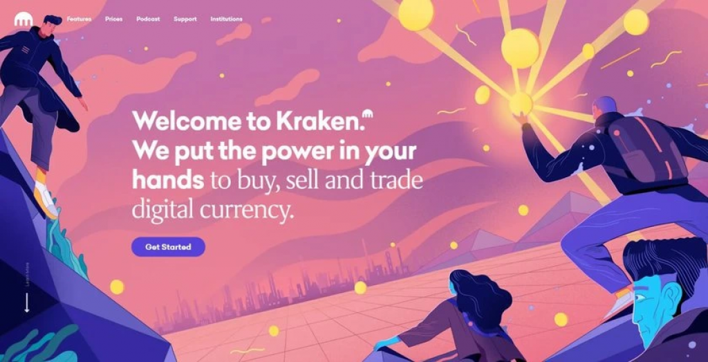 Kraken website