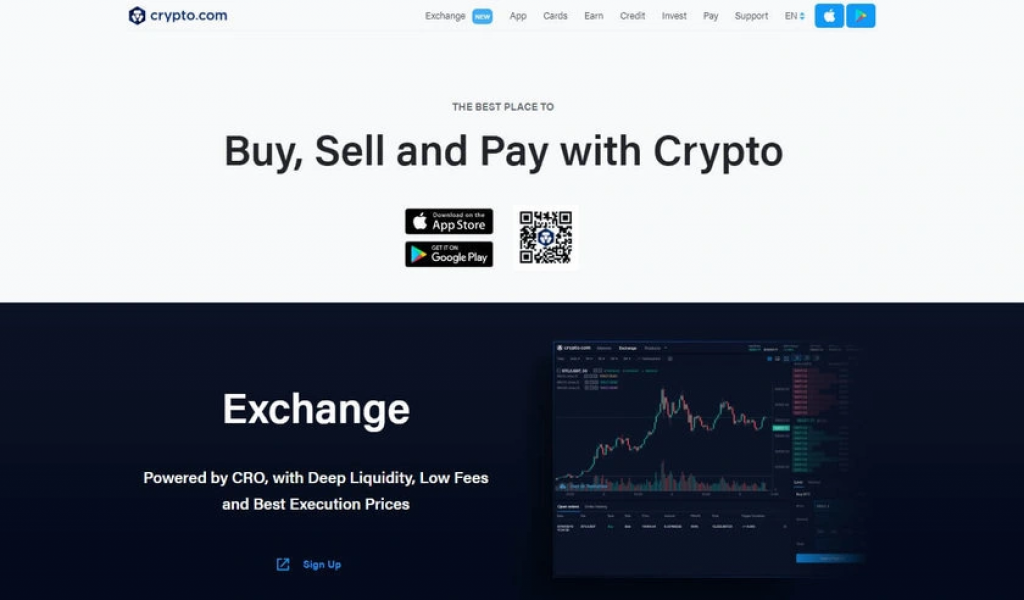 crypto.com site homepage