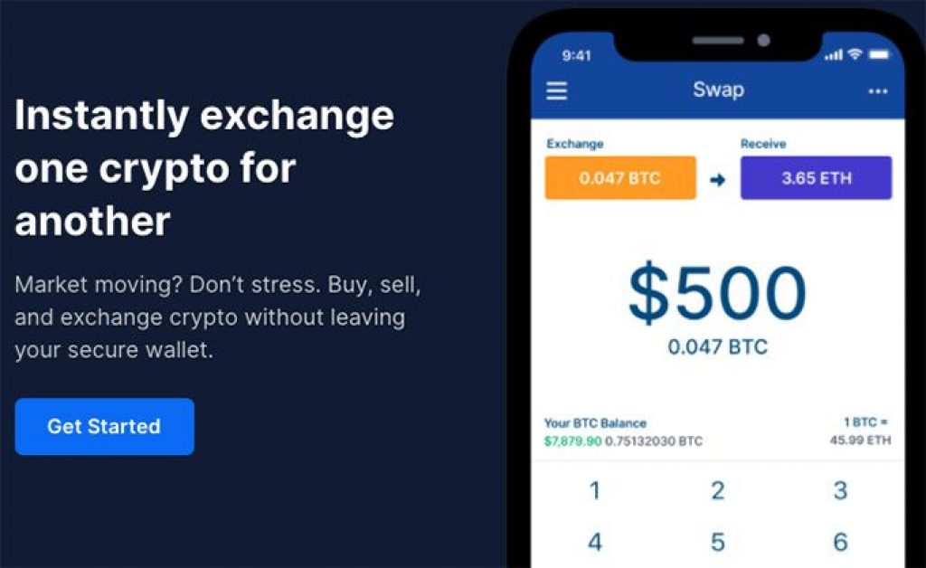 blockchain exchange swap